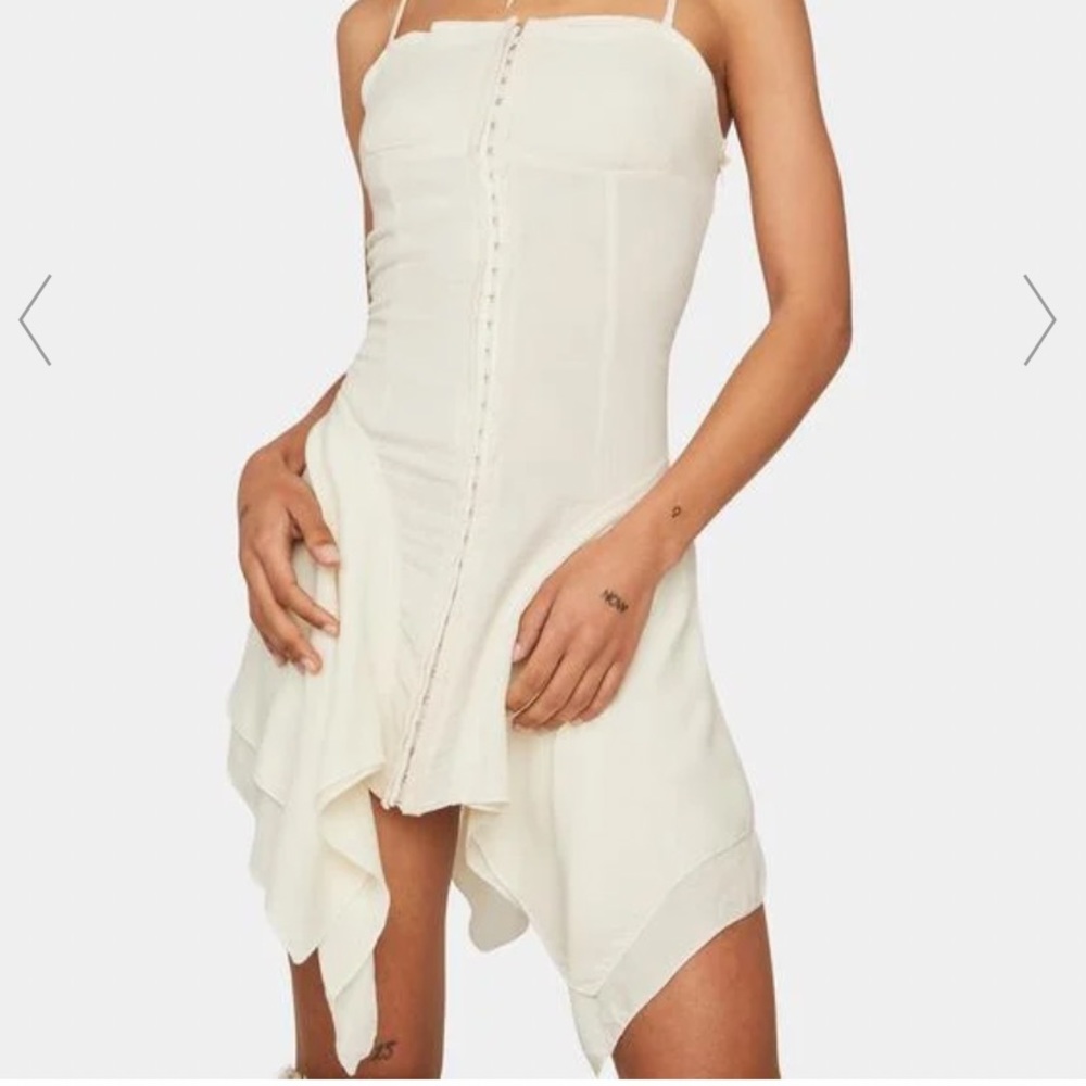 Hopelessly devoted dress white dress